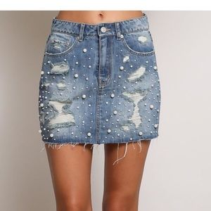 Mustard Seed Pearl Skirt